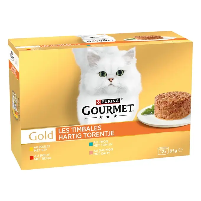 GOURMET® GOLD Les Timbales - Boîtes pour chat
