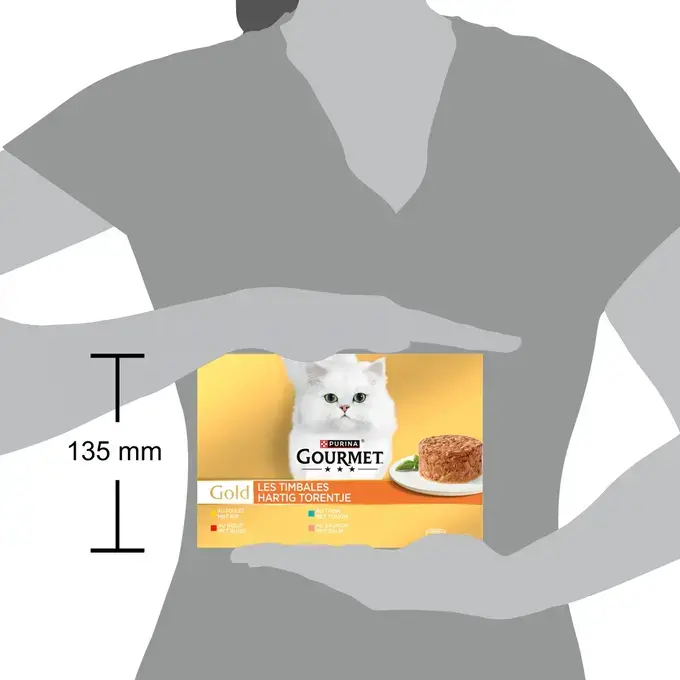GOURMET® GOLD Les Timbales - Boîtes pour chat