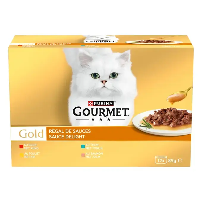 GOURMET® GOLD Régal de Sauces - Boites pour chat