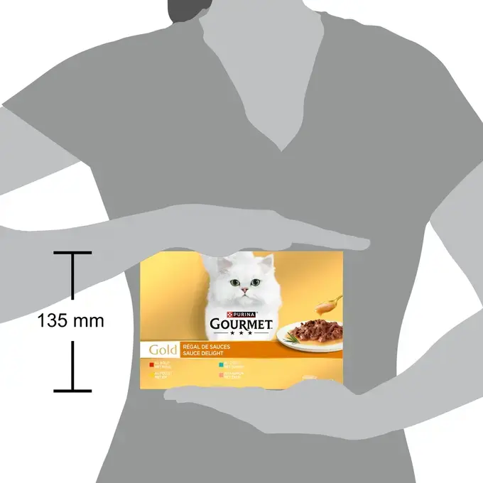 GOURMET® GOLD Régal de Sauces - Boites pour chat