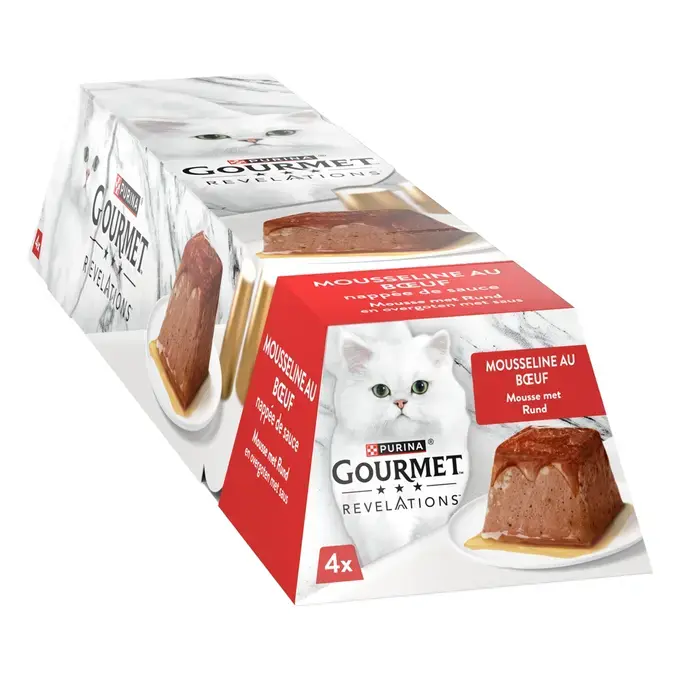 GOURMET® REVELATIONS® au Boeuf - Les Mousselines nappées de Sauce