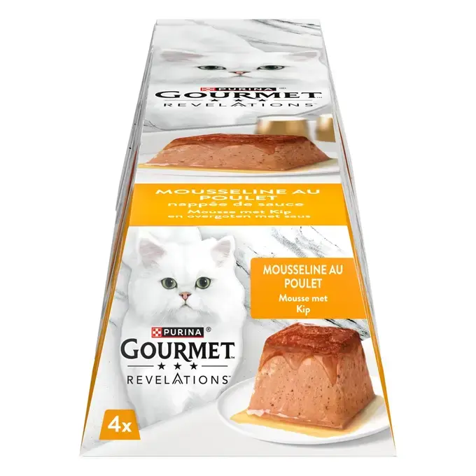 GOURMET® REVELATIONS® au Poulet - Les Mousselines nappées de Sauce 