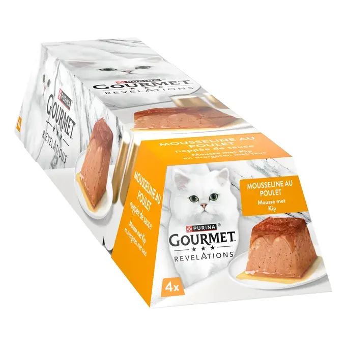 GOURMET® REVELATIONS® au Poulet - Les Mousselines nappées de Sauce 