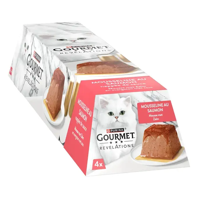 GOURMET® REVELATIONS au Saumon - Les Mousselines nappées de Sauce 