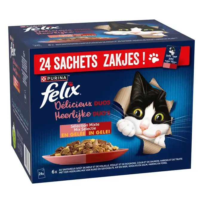 MHI FELIX Tendres Effilés Délicieux Duos Sélection Mixte