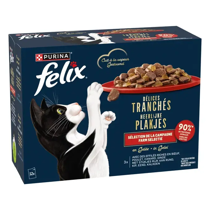 FELIX® Délices tranchés pour chat Sélection de la Campagne 