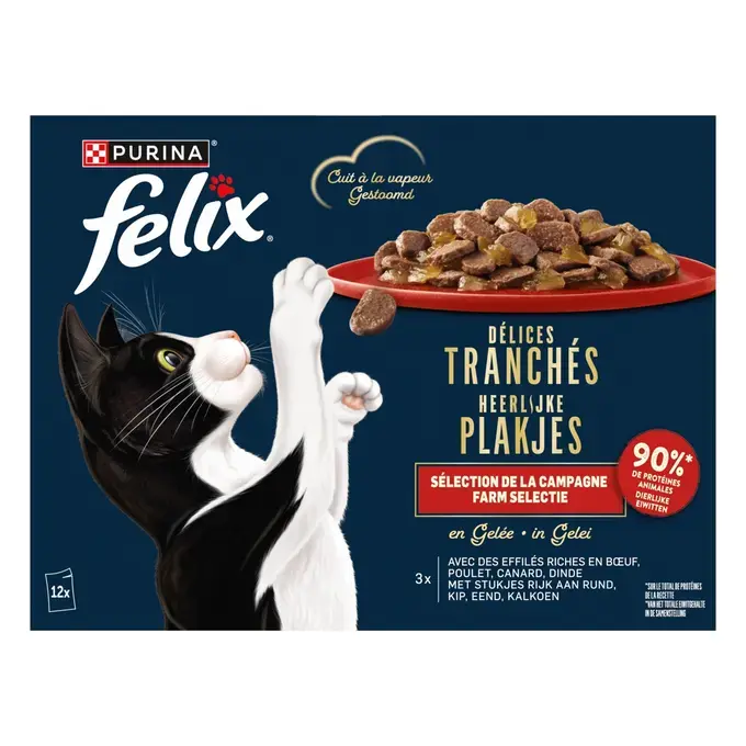 FELIX® Délices tranchés pour chat Sélection de la Campagne 