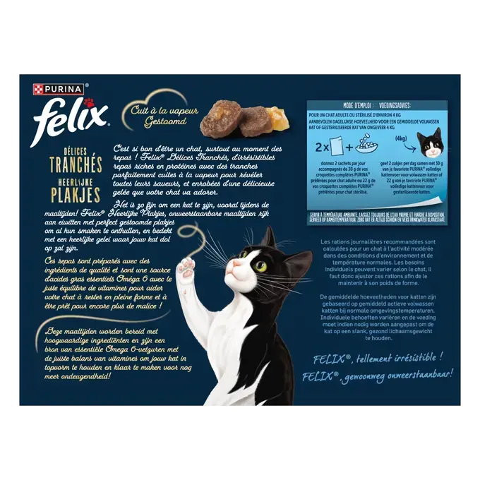 FELIX® Délices tranchés pour chat Sélection de la Campagne 