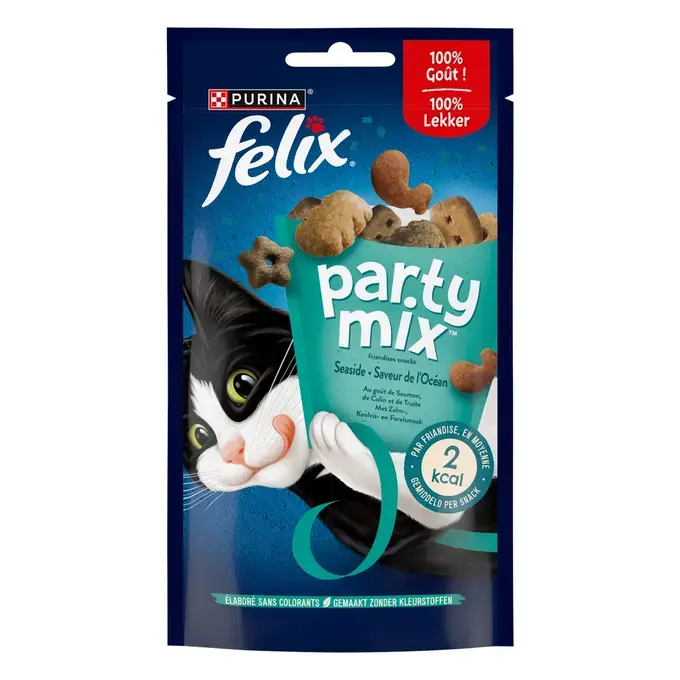 FELIX® Party Mix™ Saveur de l'Océan - Friandises pour Chat