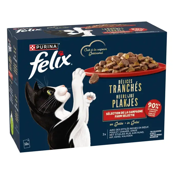 FELIX® Délices tranchés pour chat Sélection de la Campagne 