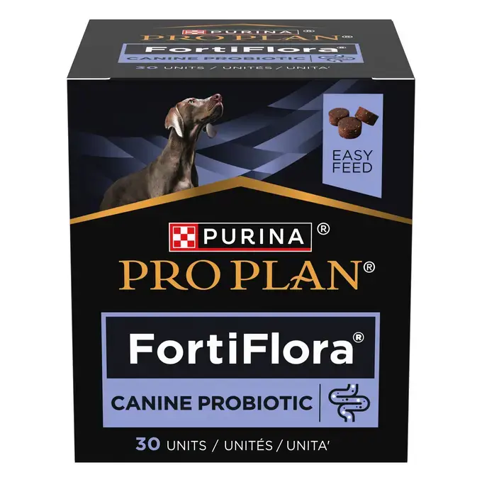 PURINA® PRO PLAN® CANINE FORTIFLORA® Bouchées à croquer - Supplément probiotique pour chien