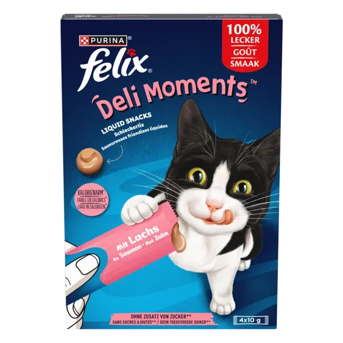 Felix® Deli Moments™ au Saumon – Friandises pour Chat