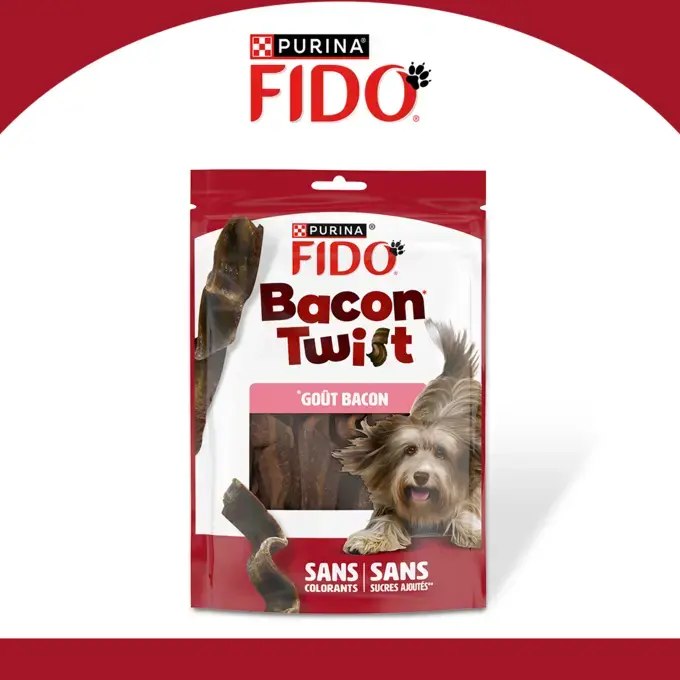 MHI friandises chien bacon twist