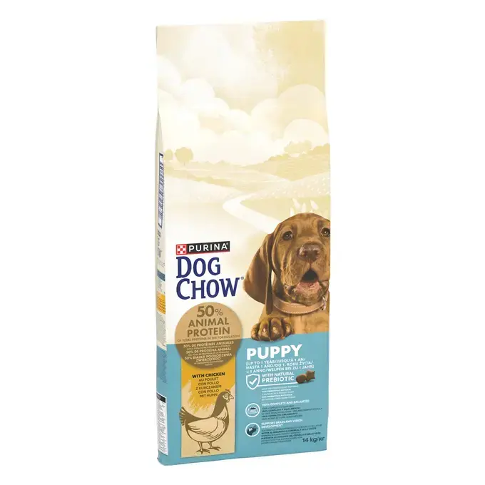 DOG CHOW® Puppy (jusqu’à 1 an)- Croquettes pour chiot au Poulet