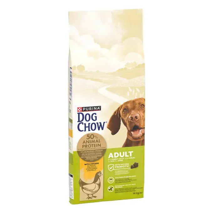 DOG CHOW® Adult (1 an et +) - Croquettes pour chien au Poulet