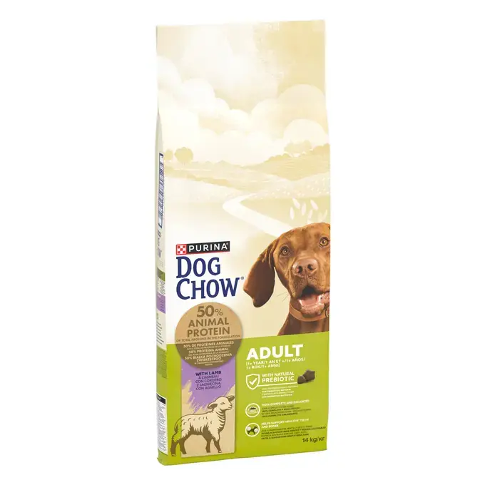 DOG CHOW® Adult (1 an et +) - Croquettes pour chien à l'Agneau