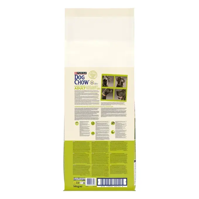 DOG CHOW® Large Breed Adult (2 ans et +) - Croquettes pour chien à la Dinde