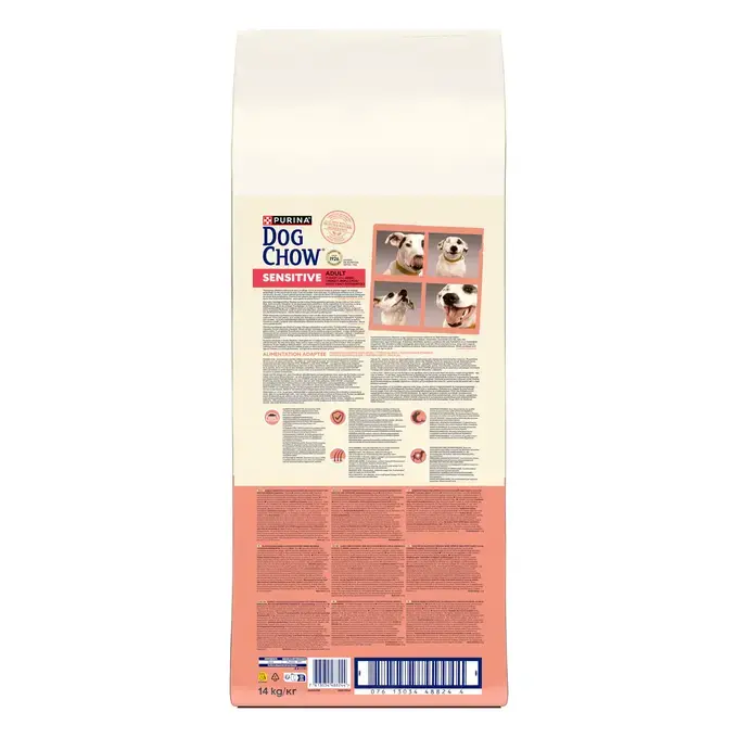 PURINA® DOG CHOW® – Croquettes pour chiens adultes riches en Saumon