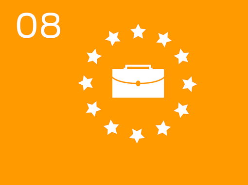 Infographie du symbole européen
