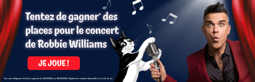 Concert de Robbie Williams le 20 mars 2023 à Pari