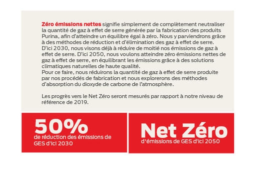 Atteindre le Net Zéro est un élément clé du parcours de Purina en matière de développement durable