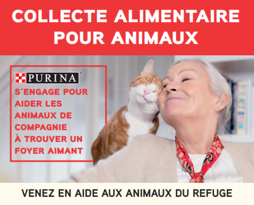 Collecte pour animaux de compagnie