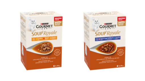 Gourmet Soup’ Royale - la délicatesse au service des palais des félins
